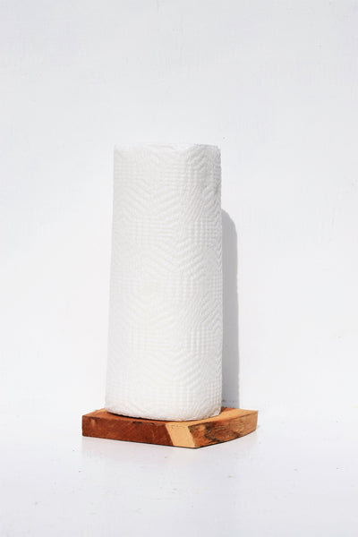 Red Cedar Rustic Paper Towel Holder, Hand-carved Wood Towel Holder, Towel  Holder Standing, Paper Towel Stand, Wooden Paper Towel Holder 