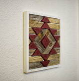 Square Southwestern Color Pattern Wall Art