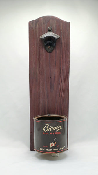 Vintage Briggs Pipe Tabacco Beer Bottle Opener