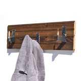 Pine Plank Flooring Coat/Towel Rack